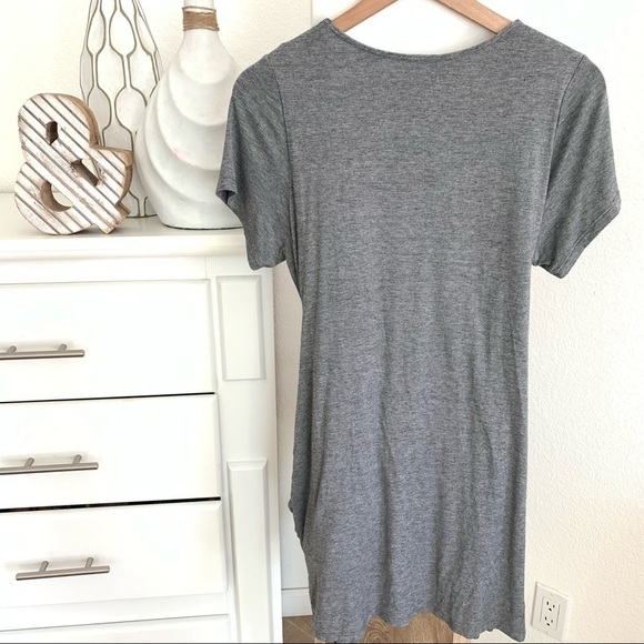 Anthropologie Dolan Left Coast Collection T-Shirt Tie Casual Dress sz Medium - Picture 4 of 15